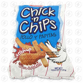 HOLIDAY CHICK 'N CHIPS KETCHUP FLAVOUR 25 G 
