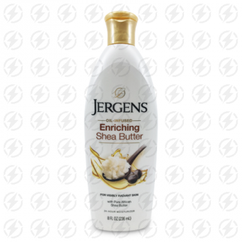 JERGENS OIL-INFUSED ENRICHING SHEA BUTTER 236 ML 