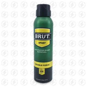 BRUT SPORT ANTIPERSPIRANT AEROSOL DOUBLE FORCE 150 ML 