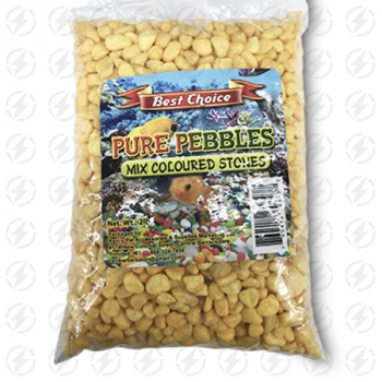 BEST CHOICE PURE PEBBLES YELLOW 2LB 