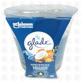 GLADE VOLCANIC COCONUT CANDLE 3.4OZ