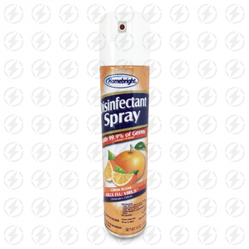 HOMEBRIGHT CITRUS DISINFECTANT SPRAY 170G