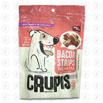 CRUPIS BACON STRIPS 170G