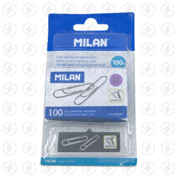MILAN 100 PAPER CLIPS 