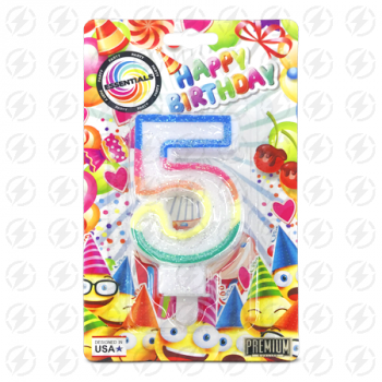 ESSENTIAL BIRTHDAY CANDLE NO. 5