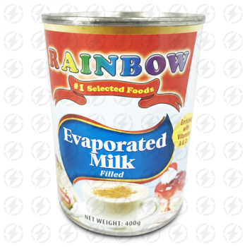 RAINBOW EVAPORATED MILK 400G