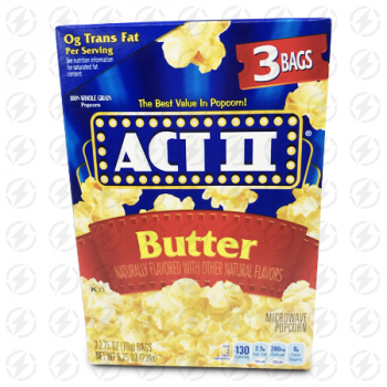 ACT ll BUTTER POPCORN 255G