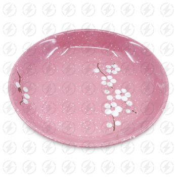 MS IMPORTS PINK CERAMIC PLATE 