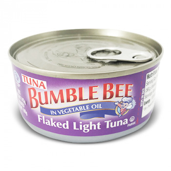 Bumble Bee Flaked Light Tuna In Vegetable Oil 142 G  