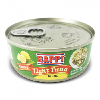 Happi Chunks Light Tuna In Oil 140 G