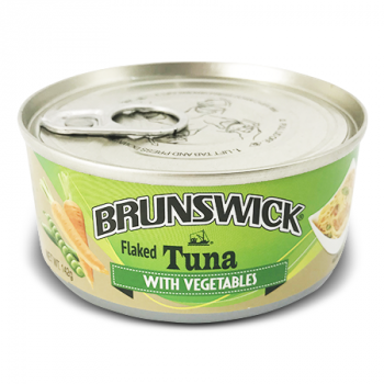 Brunswick Flaked Tuna With Vegetables 142 G