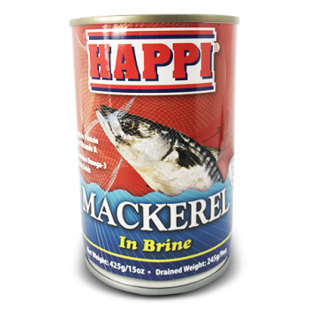 Happi Mackerel In Brine 425 G 