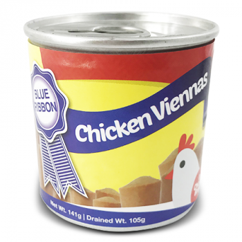 Blue Ribbon Chicken Viennas In Chicken Broth 141 G 