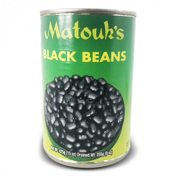 MATOUK'S BLACK BEANS 425 G 