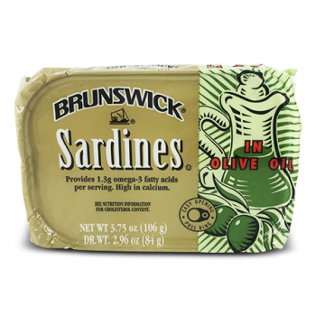 BRUNSWICK SARDINES IN OLIVE OIL 106 G 