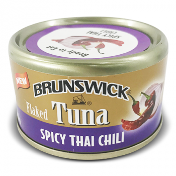 BRUNSWICK FLAKED TUNA SPICY THAI CHILI  85 G 