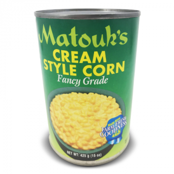 MATOUK'S CREAM STYLE CORN 425 G 