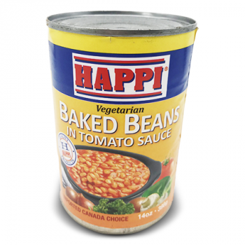 HAPPI BAKED BEANS IN TOMATO SAUCE 398 G 