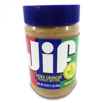 JIF EXTRA CRUNCHY PEANUT BUTTER 454 G 