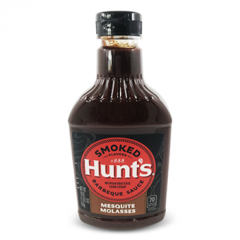 HUNT'S BARBEQUE SAUCE MESQUITE MOLASSES 510 G 