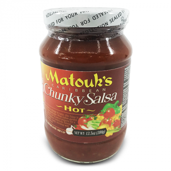 MATOUK'S CHUNKY SALSA  HOT 380 G 