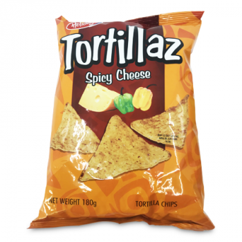 HOLIDAY TORTILLAZ SPICY CHEESE 180G