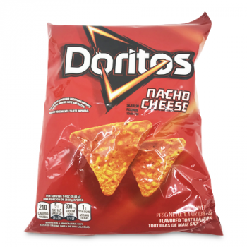 FRITO LAY DORITOS NACHO CHEESE 39.68 G 