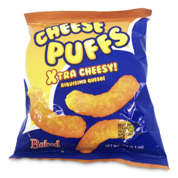 SUNSHINE SNACKS CHEESE PUFFS XTRA CHEESY 30 G 