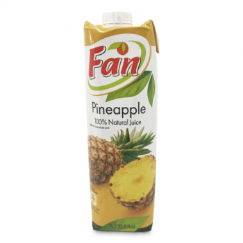 FAN PINEAPPLE 100% NATURAL JUICE 1 L 