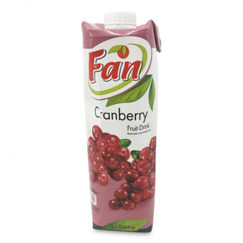 FAN CRANBERRY FRUIT DRINK 1 L 