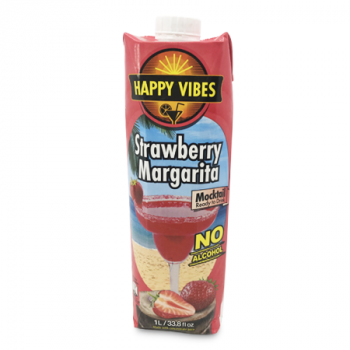 HAPPY VIBES STARWBERRY MAGARITA MOCKTAIL 1 L 