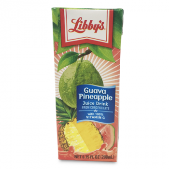 LIBBY'S GUAVA PINEAPPLE JUICE DRINK 200 ML 