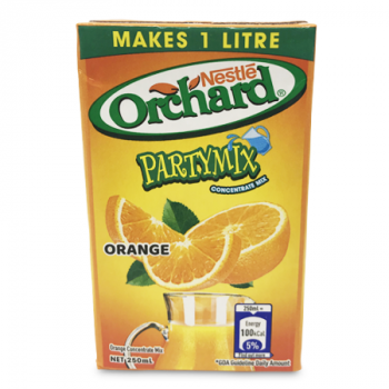 ORCHARD PARTYMIX CONCENTRATE ORANGE 250ML 