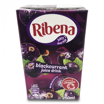 RIBENA BLACKCURRANT JUICE DRINK 250 ML 