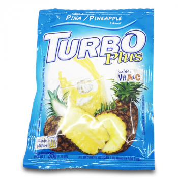 TURBO PLUS PINAPPLE  DRINK MIX 35 G 