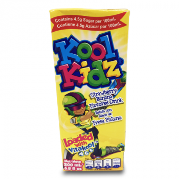 KOOL KIDZ STRAWBERRY BANANA FLAVOURED DRINK 200 ML 