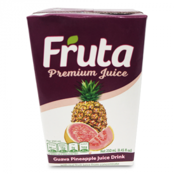 FRUTA PREMIUM JUICE GUAVA PINEAPPLE 250 ML