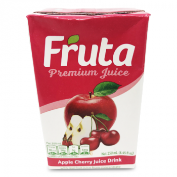 FRUTA PREMIUM JUICE APPLE  CHERRY 250 ML 