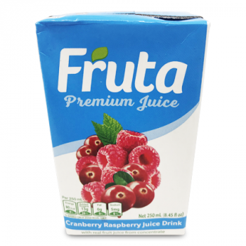 FRUTA PREMIUM JUICE CRANBERRY RASPBERRY 250 ML 