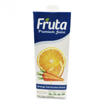 FRUTA PREMIUM JUICE ORANGE CARROT JUICE DRINK 1 L 