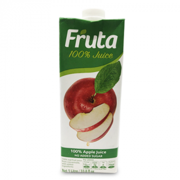 FRUTA 100% APPLE JUICE NO SUGAR ADDED 1 L