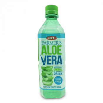 OKF FARMER'S ALOE VERA ORIGINAL SUGAR FREE 500 ML 