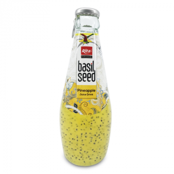 RITA BASIL SEED PINEAPPLE JUICE DRINK 290 ML 