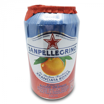 SANPELLEGRINO ARANCIATA ROSSA SPARKLING BLOOD ORANGE BEVERAGE 330 ML 