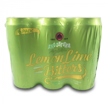 ANGOSTURA LEMON LIME AND BITTERS  6 CANS X 355 ML 