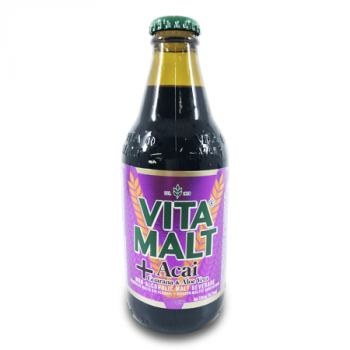 VITAMALT + ACAI , GUARANA & ALOE VERA NON-ALCOHOLIC MALT BEVERAGE 330 ML 