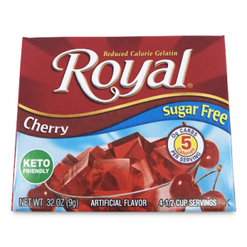 ROYAL GELATIN CHERRY SUGAR FREE 9 G 