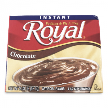 ROYAL INSTANT PUDDING & PIE FILLING CHOCOLATE 57.5 G 