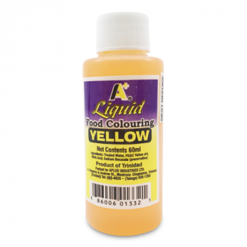 A+ LIQUID FOOD COLOURING YELLOW 60 ML 