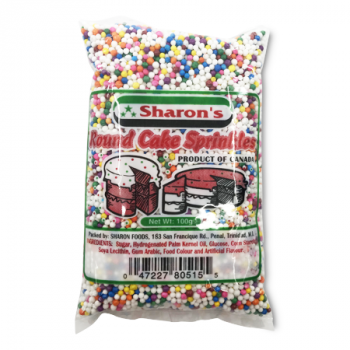 SHARON'S ROUND CAKE SPRINKLES 100 G 